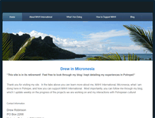 Tablet Screenshot of drewinmicronesia.weebly.com