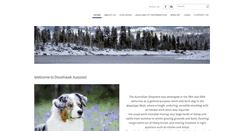 Desktop Screenshot of dovehawkaustralianshepherds.weebly.com