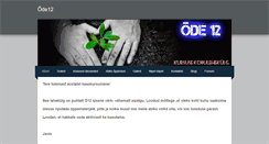 Desktop Screenshot of ode12.weebly.com