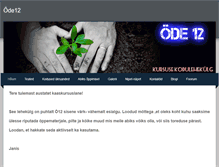 Tablet Screenshot of ode12.weebly.com