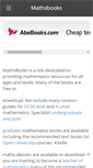 Mobile Screenshot of mathsbooks.weebly.com