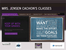 Tablet Screenshot of cachon.weebly.com