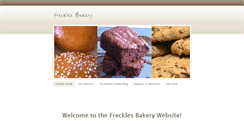 Desktop Screenshot of frecklesbakery.weebly.com