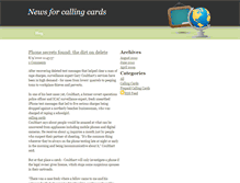Tablet Screenshot of callingcardsnews.weebly.com