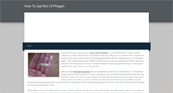 Desktop Screenshot of howtogetridofphlegm.weebly.com