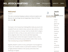 Tablet Screenshot of msmartens.weebly.com