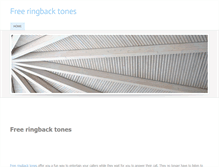 Tablet Screenshot of freeringbacktones.weebly.com