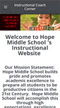 Mobile Screenshot of hopemiddle.weebly.com