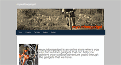 Desktop Screenshot of myoutdoorgadget.weebly.com