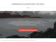 Tablet Screenshot of harrisonelementarycrcsd.weebly.com