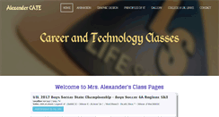 Desktop Screenshot of alexandertech.weebly.com