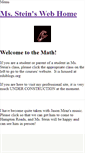 Mobile Screenshot of msstein.weebly.com