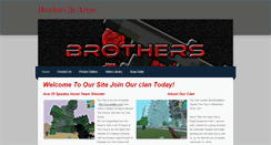 Desktop Screenshot of brothersinarmshd.weebly.com