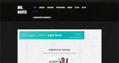 Desktop Screenshot of hayesclass.weebly.com