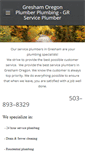 Mobile Screenshot of grserviceplumber.weebly.com