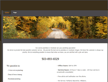 Tablet Screenshot of grserviceplumber.weebly.com