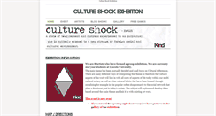 Desktop Screenshot of cultureshock2011.weebly.com