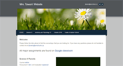 Desktop Screenshot of mrstowers.weebly.com