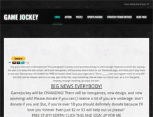 Tablet Screenshot of gamejockey.weebly.com