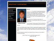 Tablet Screenshot of joshuatorrencefoothillsrealestate.weebly.com