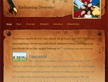 Tablet Screenshot of embracingdiversity.weebly.com