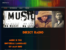Tablet Screenshot of directradio.weebly.com