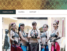 Tablet Screenshot of feminafortis.weebly.com
