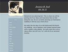 Tablet Screenshot of jessicaandjoel.weebly.com