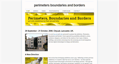 Desktop Screenshot of perimeters.weebly.com