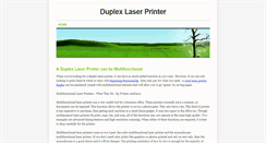 Desktop Screenshot of duplexlaserprinter.weebly.com