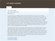 Tablet Screenshot of jaredcompany.weebly.com