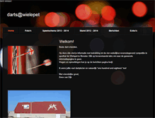 Tablet Screenshot of darts-wielepet.weebly.com