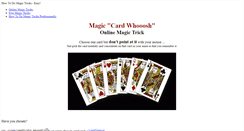 Desktop Screenshot of howtodo-magictricks.weebly.com