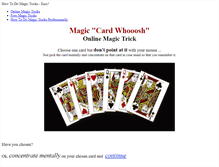 Tablet Screenshot of howtodo-magictricks.weebly.com