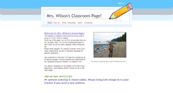 Desktop Screenshot of mrswilsonpage.weebly.com