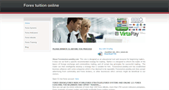 Desktop Screenshot of forextuition.weebly.com