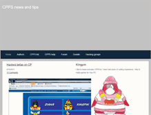 Tablet Screenshot of cppsnewsandtips.weebly.com
