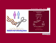 Tablet Screenshot of gunlakesalon.weebly.com