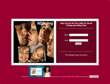 Tablet Screenshot of nz-dating.weebly.com