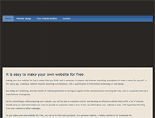 Tablet Screenshot of make-free-websites.weebly.com