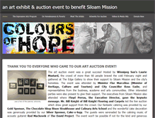 Tablet Screenshot of coloursofhope.weebly.com