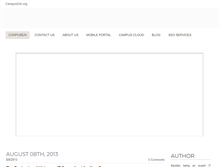 Tablet Screenshot of campuseai.weebly.com