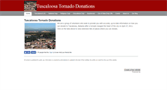 Desktop Screenshot of donatetuscaloosa.weebly.com