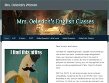 Tablet Screenshot of oelerichsenglish.weebly.com