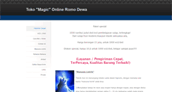 Desktop Screenshot of magic-sulap.weebly.com