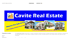 Desktop Screenshot of caviterealestate.weebly.com