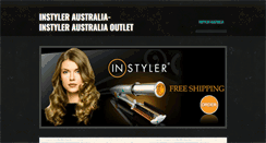 Desktop Screenshot of instyleraustraliaoutlet.weebly.com