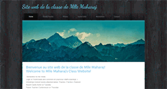 Desktop Screenshot of mllemaharaj.weebly.com