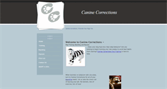 Desktop Screenshot of caninecorrections.weebly.com