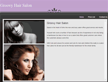 Tablet Screenshot of groovyhairsalon.weebly.com